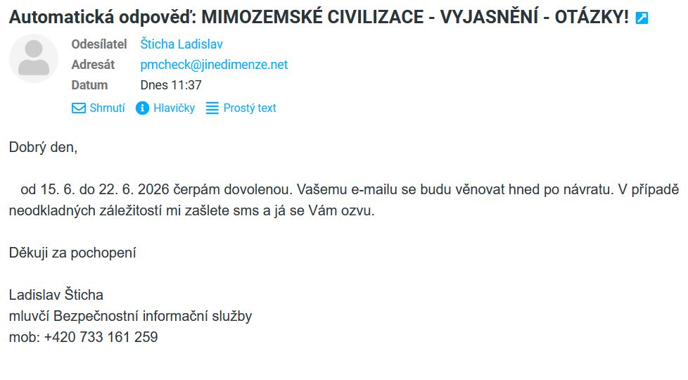 BIS - ODPOVED MLUVCI